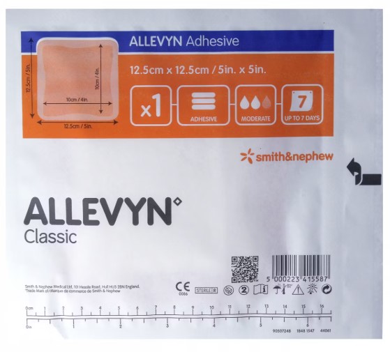 Allevyn Klebstoff 12,5* 12,5cm 1St.